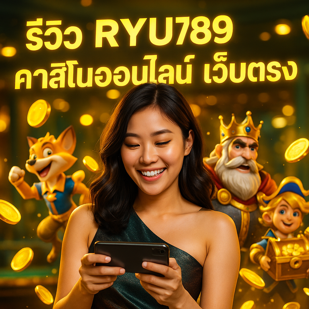 รีวิว RYU789 คาสิโนออนไลน์ เว็บตรง