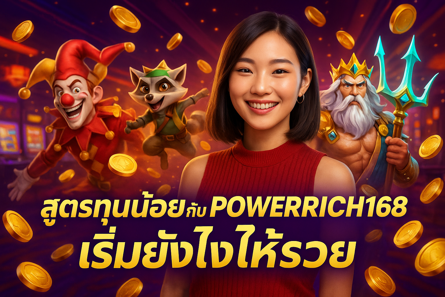 สูตรทุนน้อยกับ POWERRICH168 เริ่มยังไงให้รวย